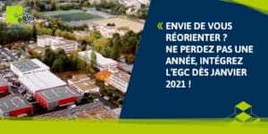 Lire la suite à propos de l’article Envie de vous réorienter ? Ne perdez pas une année, intégrez l’EGC dès janvier 2021 !