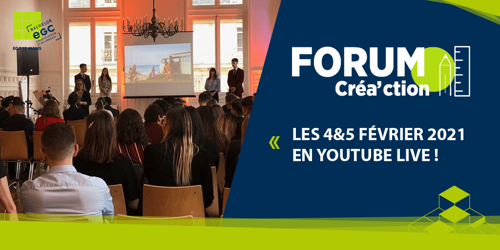 Forum Créa’ction 2021 en live !