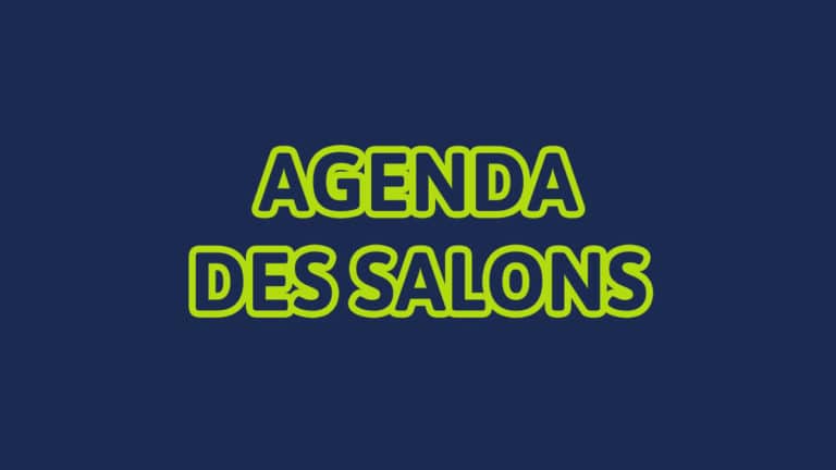 Agenda des salons 2021-2022